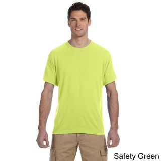 Jerzees Mens Basic Crew Neck T shirt Green Size XXL