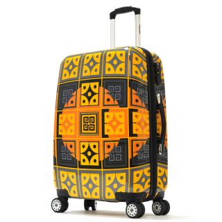 Olympia New Age Art Series 25 inch Medium Hardside Spinner Upright Suitcase