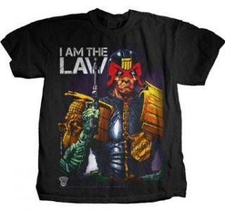 Judge Dredd I Am The Law T Shirt Clothing