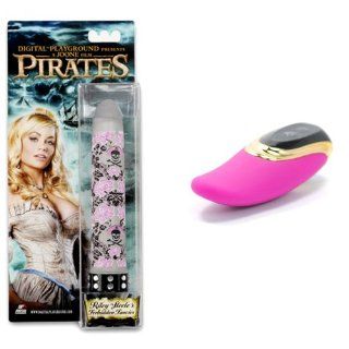 Riley Steele's Forbidden Fancies Pirates Rocket Vibe and Tongue Vibrator Combo Health & Personal Care