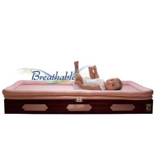 Secure Beginnings French Provincial Crib Mattress Base with Sleep Surface CMF