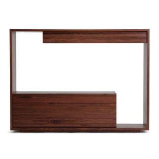 Skram Lineground Console L32 Finish Ebonized White Oak