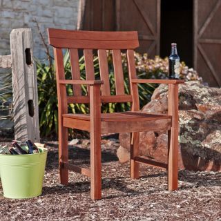 Upton Home Landry Hardwood Outdoor Arm Chair