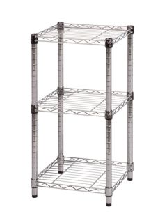 Urban Shelving 3 Tier Adjustable Storage Shelving Unit by Honey Can Do
