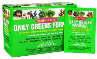 Healthy & Slim Daily Greens 30 Packet Box   30   Packet Health & Personal Care