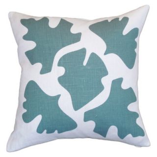 Balanced Design Hand Printed Shade Pillow LSH Color Blue
