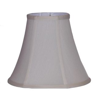 Pongee Silk Multi directional Bell Cream Lamp Shade
