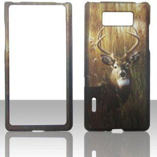 2D Buck Deer LG Venice US730 / Splendor / Snapshot LS730 / US730 (Boost Mobile / Sprint / U.S Cellular) Case Cover Hard Phone Snap on Cover Case Protector Faceplates Cell Phones & Accessories