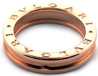 Bvlgari B Zero 18kt Pink Gold Ring Size 55 Jewelry