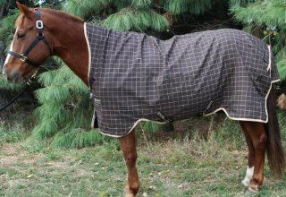 Horseware Ireland Rhino Wug Lite Turnout Horse Blanket Brown/Tan Sports & Outdoors