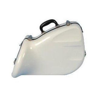 JW Eastman Fibreglass French Horn Case, White, CE 181 W Musical Instruments