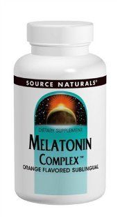 Melatonin ComplexTM Sublingual Orange 50 Tablets Health & Personal Care