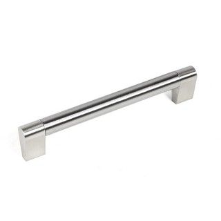Contemporary 7 inch Sub Zero Stainless Steel Finish Cabinet Bar Pull Handle (case Of 15)