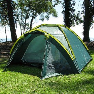 Happy Camper Three Person Tent plus porch  Family Tents  Sports & Outdoors