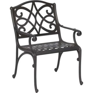 Garden Treasures Waterbridge Mesh Seat Aluminum Patio Dining Chair