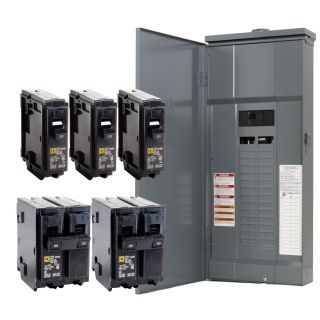 Square D 40 Circuit 30 Space 200 Amp Main Breaker Load Center (Value Pack)
