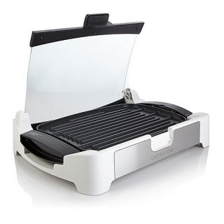 Curtis Stone Nonstick Reversible Grill/Griddle with Glass Lid