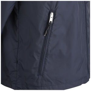 French Connection Mens Natchez Multi Zip Nylon Jacket   Darkest Blue      Clothing