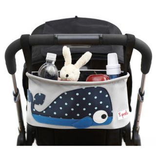 3 Sprouts Whale Stroller Organizer USOWHL