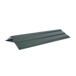 Fabral Evergreen Steel Ridge Vent (Fits Opening; Actual 126.0 in)
