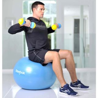 Reebok Gym Ball   65cm Cyan      Sports & Leisure