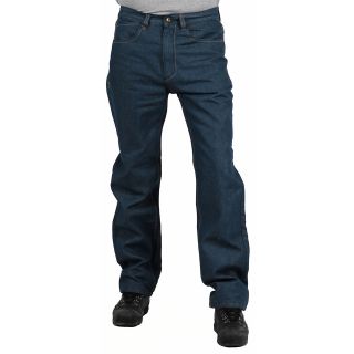Mo7 Mens Medium Indigo Straight Leg Fashion Jeans