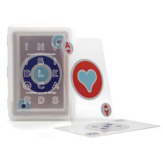 Kikkerland Invisible Playing Cards GG04 S