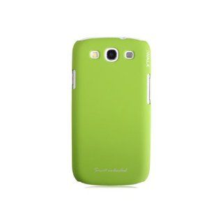 iWalk BCS001G3 004A Protective Soft Coated Back Case for Samsung Galaxy S III   Retail Packaging   Lime Cell Phones & Accessories