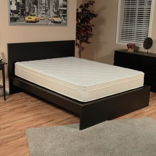 Nuform Quilted Euro Top 9 inch Twin size Foam Mattress