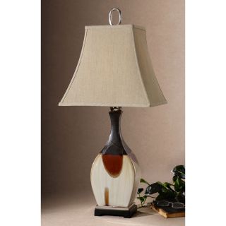 Cervatto Metal/ Ceramic Multicolor Table Lamp