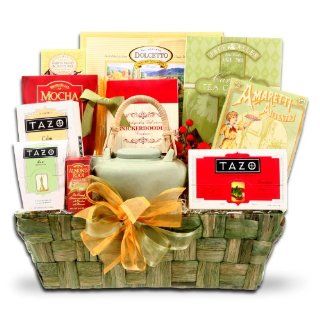 Organic Stores Gift Baskets Gourmet Tea Gift Basket, Holiday Tazo  Grocery & Gourmet Food