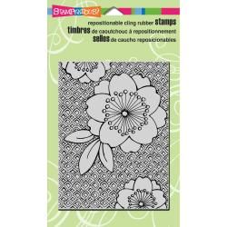 Stampendous Cling Rubber Stamp 4 X6 Sheet   Cherry Print