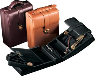 Millennium Leather Travel Jewelry Case