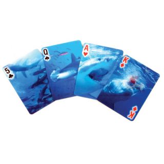 Kikkerland Shark Playing Cards GG46