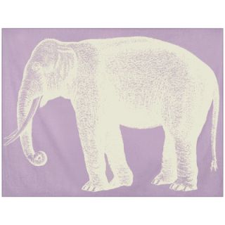Thomas Paul Baby Elephant Alpaca Throw 24 E Color Lavender