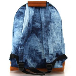 Mi Pac Premium Denim Dye Backpack   Denim Dye Blue      Mens Accessories