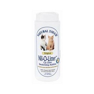 Nilodor's Natural Touch Nil O Litter Cat Litter Deodorizer 11 oz bottle  Pet Odor And Stain Removers 