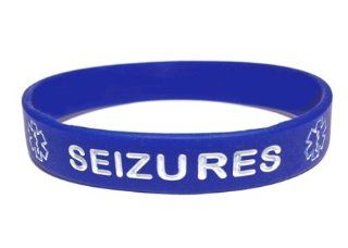 Seizures Silicone Wristband Bracelet  Sports Wristbands  Sports & Outdoors