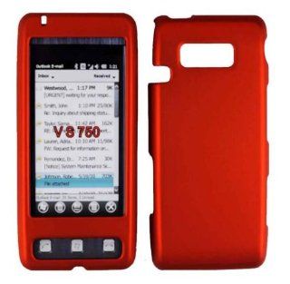 Orange Hard Cover Case for LG Fathom VS750 Cell Phones & Accessories