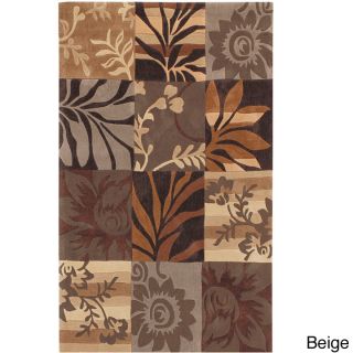Hand tufted Solano Transitional Floral Area Rug (5 X 79)