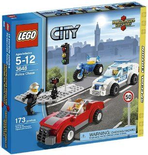 Lego City Police Chase 3648   Rare 2011 Release Toys & Games