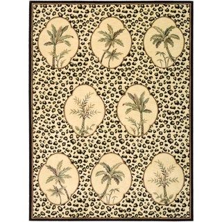 Nourison Chambord Palm Multicolor Rug (23 X 39)