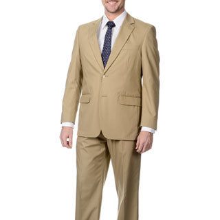 Henry Grethel Mens Khaki 2 button Suit