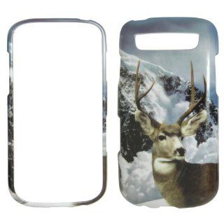 Samsung Galaxy S Blaze T769 T Mobile   Deer Snow and Mountain Sceen Case, Cover, Faceplate, Snap On, Protector Case, Face Cover Cell Phones & Accessories