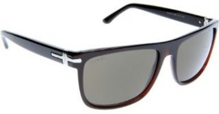 Gucci Sunglasses GG 1027 S 80670 Acetate plastic Dark Olive Brown Clothing
