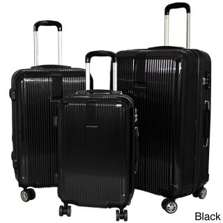 American Traveler 3 piece Hardside Lightweight Expandable Spinner Luggage Set