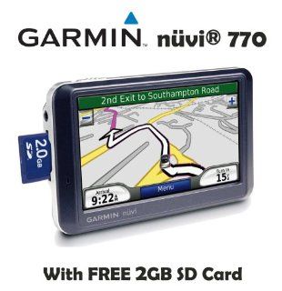 Garmin Nuvi 770 Portable GPS Automobile Navigator   010 00657 00  Players & Accessories