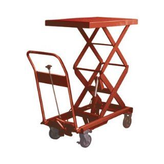  Hydraulic High Lift Table Cart   770 Lb. Capacity, 51 1/2in. Max. Lift Automotive