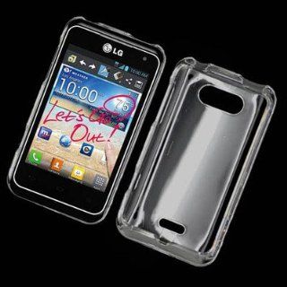 For LG Motion 4G/MS770 Hard TRANSPARENT Case T Clear 