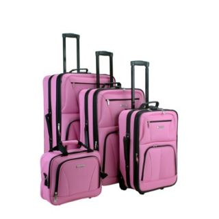 Rockland Escape  4 pc. Expandable  Luggage Set  